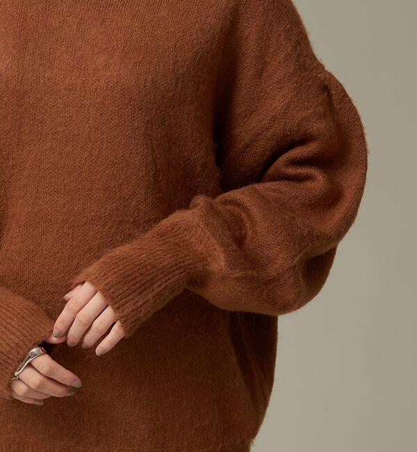 NOMINE「モヘアライクスクエアニット」|ニット・セーター|