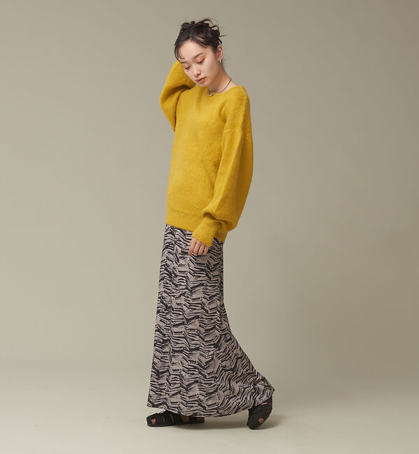 NOMINE「モヘアライクスクエアニット」|ニット・セーター|