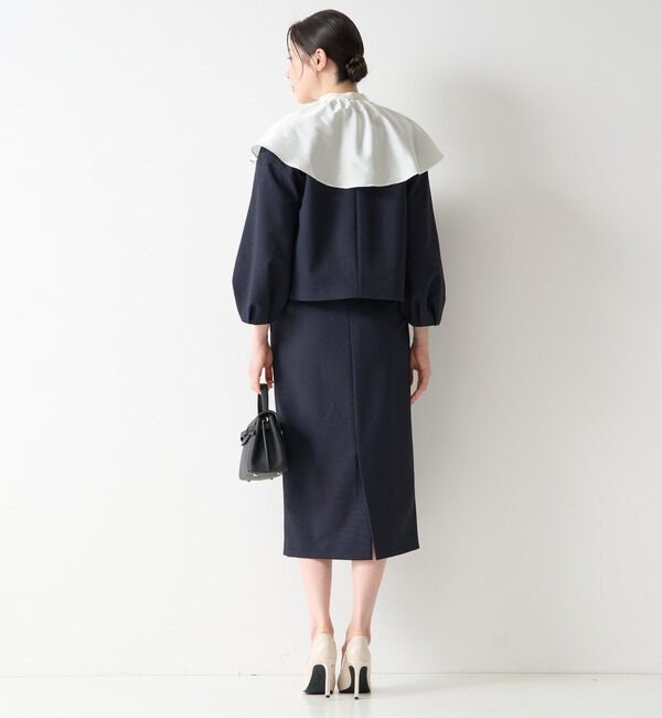 TIARA「セミタイトタックスカート（セットアップ可）」|スカート|