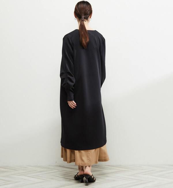 Soffitto「《定番》ノーカラータックスリーブコート」|その他|