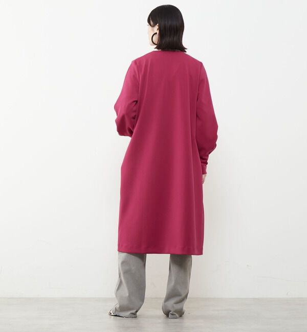 Soffitto「《定番》ノーカラータックスリーブコート」|その他|