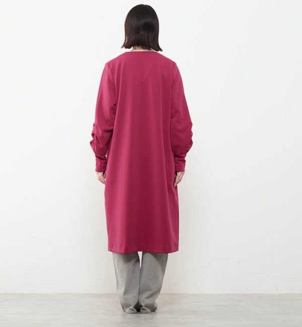 Soffitto「《定番》ノーカラータックスリーブコート」|その他|