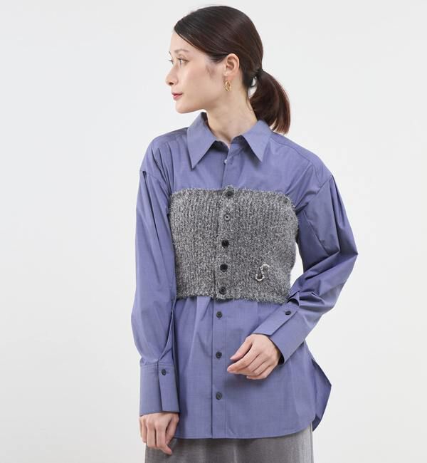 Soffitto「ラメニットビスチェ」|ニット・セーター|