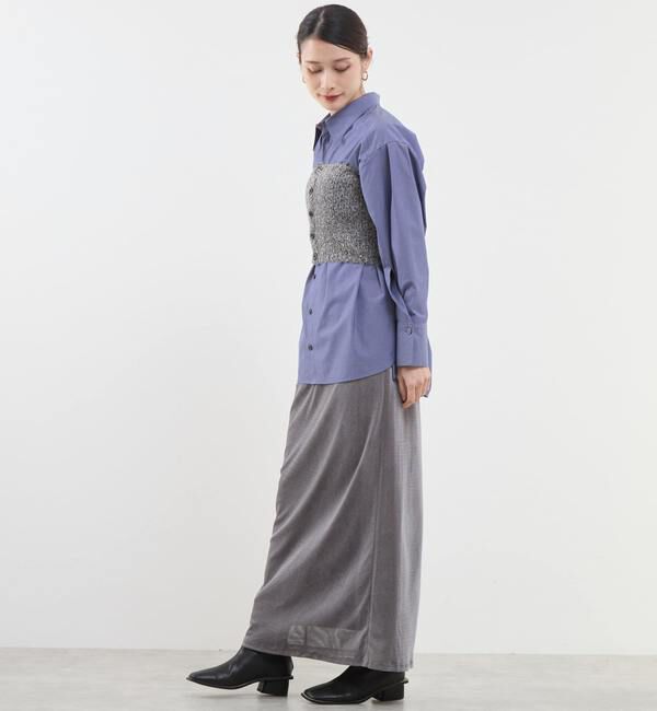 Soffitto「ラメニットビスチェ」|ニット・セーター|