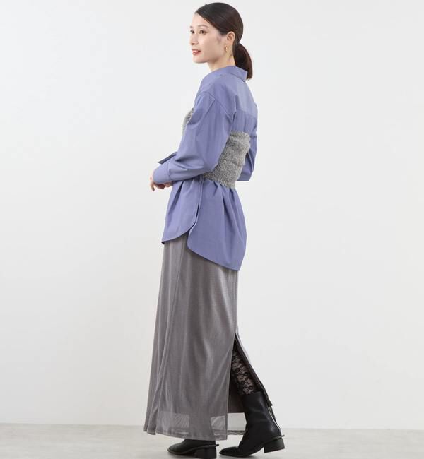 Soffitto「ラメニットビスチェ」|ニット・セーター|