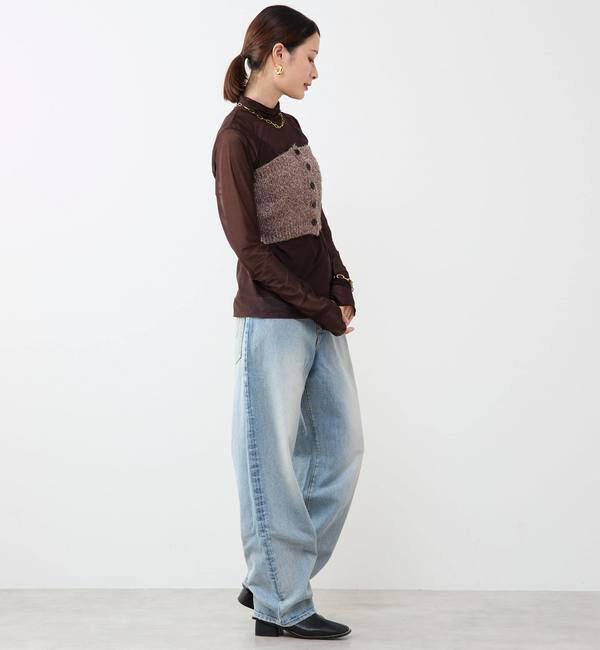 Soffitto「ラメニットビスチェ」|ニット・セーター|