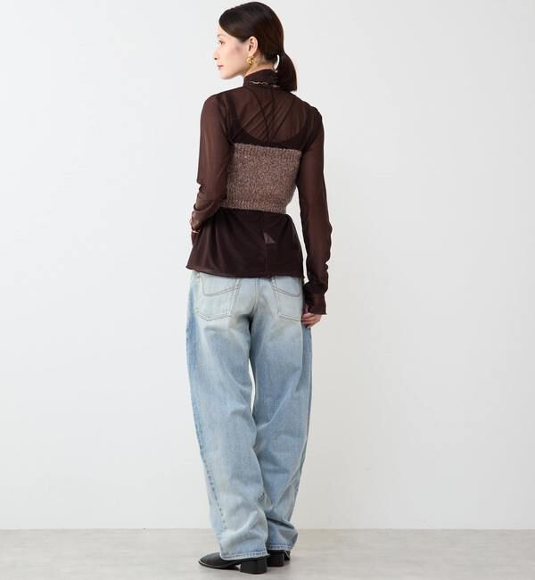 Soffitto「ラメニットビスチェ」|ニット・セーター|