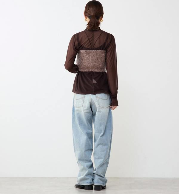 Soffitto「ラメニットビスチェ」|ニット・セーター|