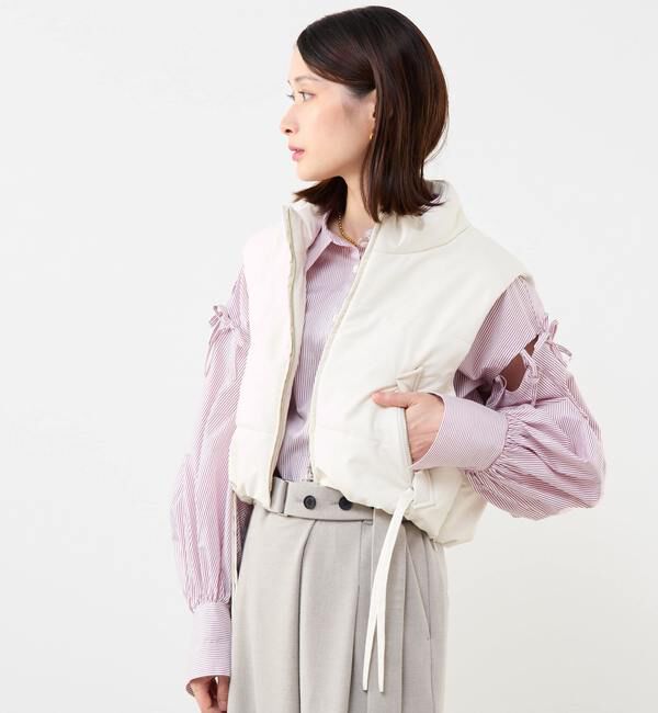 Soffitto「短丈中綿ベスト」|その他|