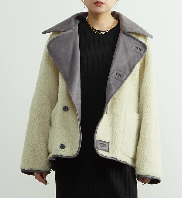 SOFFITTO「【HAVELESS/ハヴレス】ELLIE REVERSIBLE MUSTANG JACKET」|その他|