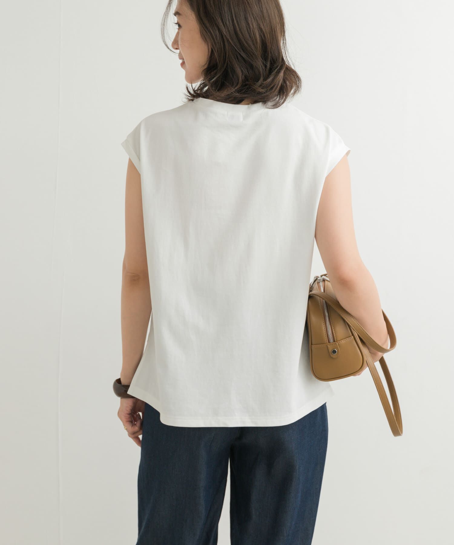 URBAN RESEARCH DOORS「『接触冷感/UVカット』ドライカノコフレンチプルオーバー」|Tシャツ・カットソー|