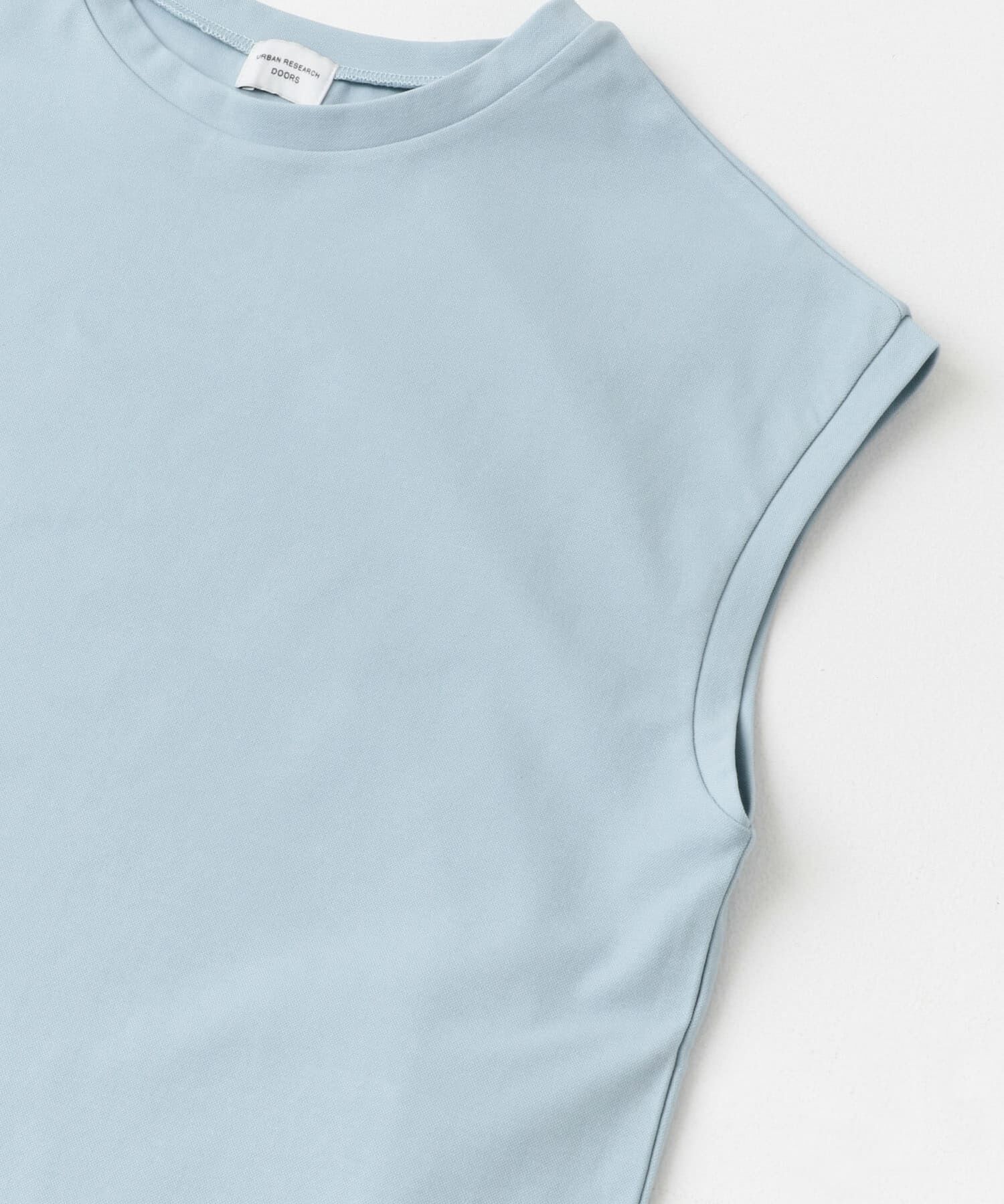 URBAN RESEARCH DOORS「『接触冷感/UVカット』ドライカノコフレンチプルオーバー」|Tシャツ・カットソー|