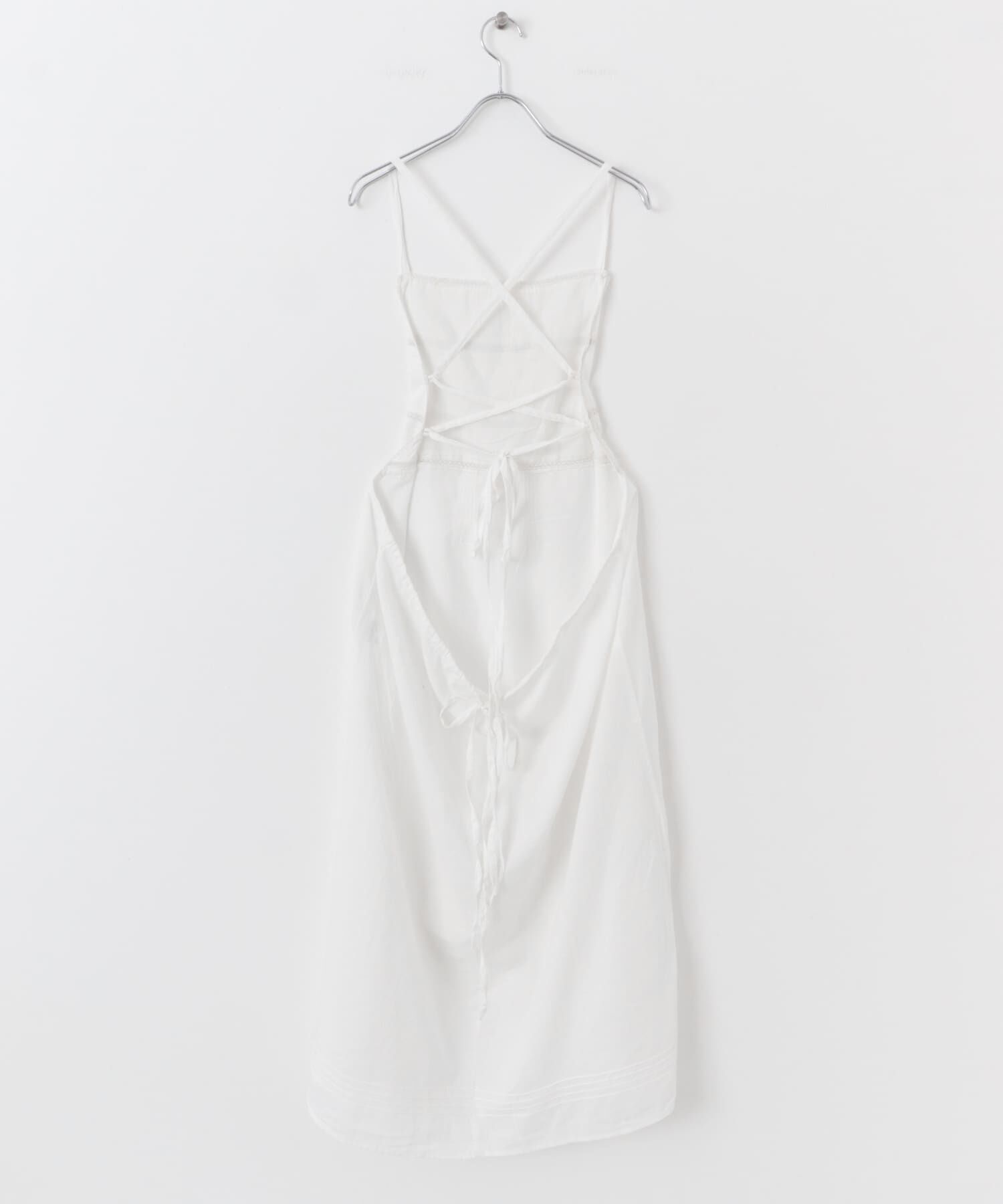 URBAN RESEARCH DOORS「『別注』olu&rsquo;ment&times;DOORS　コットンモス刺繍ワンピース」|ワンピース|