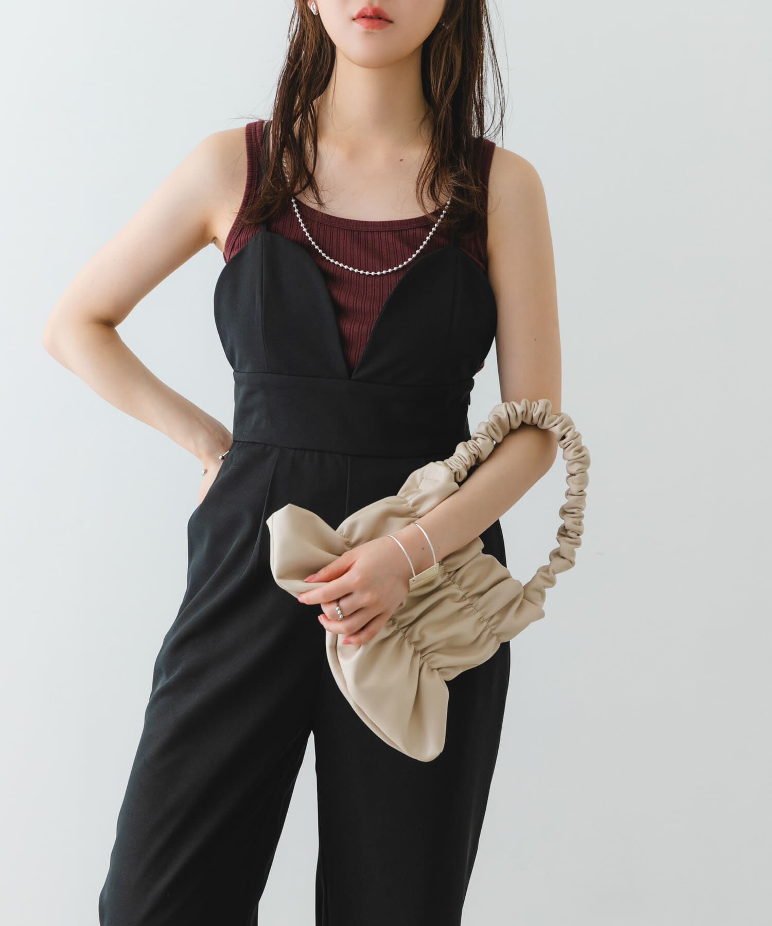 RODE SKO「ダブルギャザーバッグ」|ハンドバッグ|