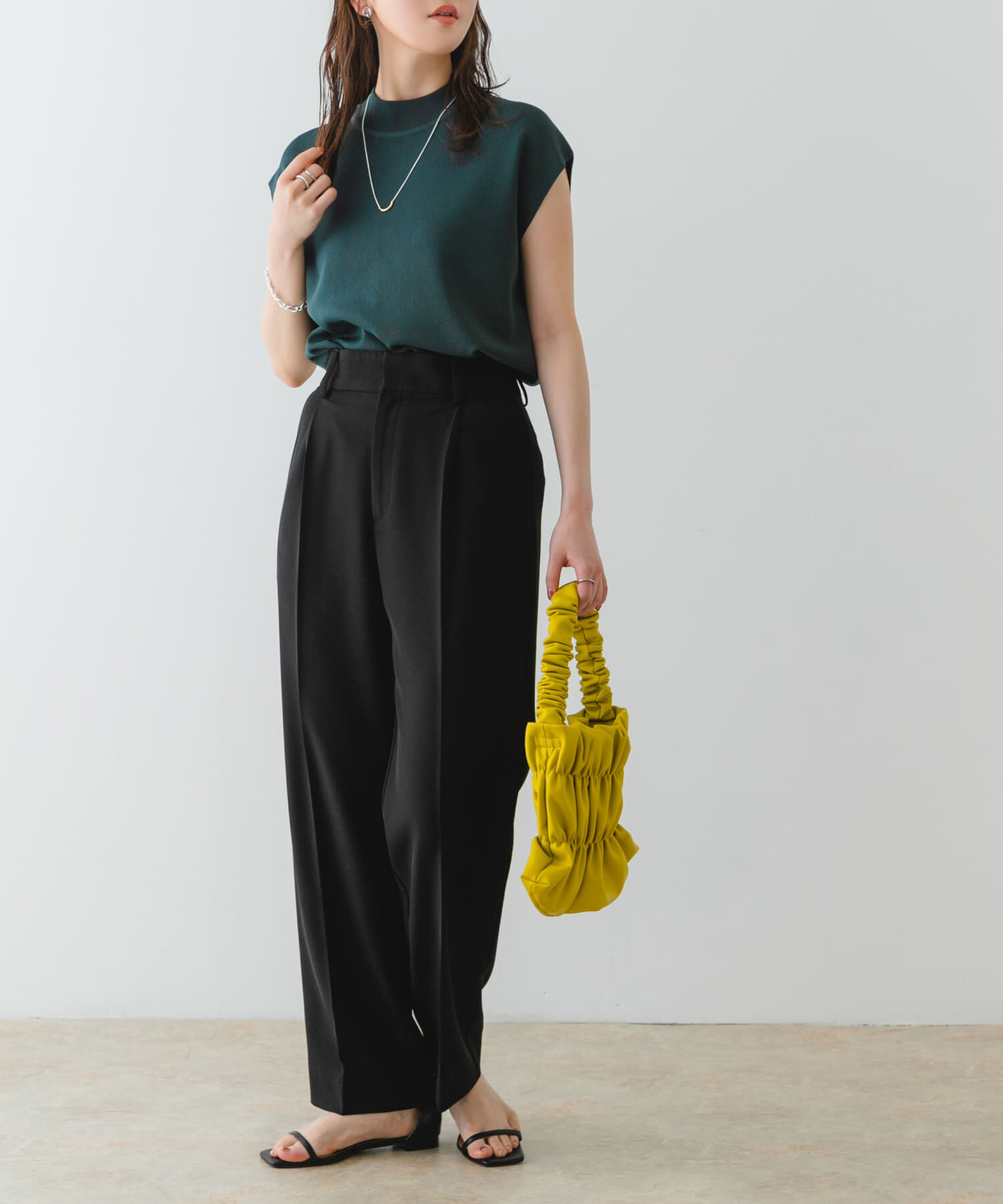 RODE SKO「ダブルギャザーバッグ」|ハンドバッグ|