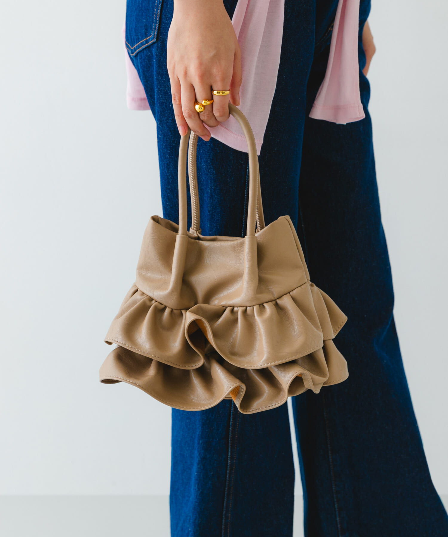 RODE SKO「フリルショルダーハンドバッグ」|ハンドバッグ|