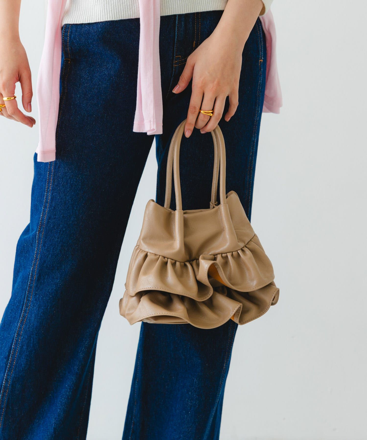 RODE SKO「フリルショルダーハンドバッグ」|ハンドバッグ|