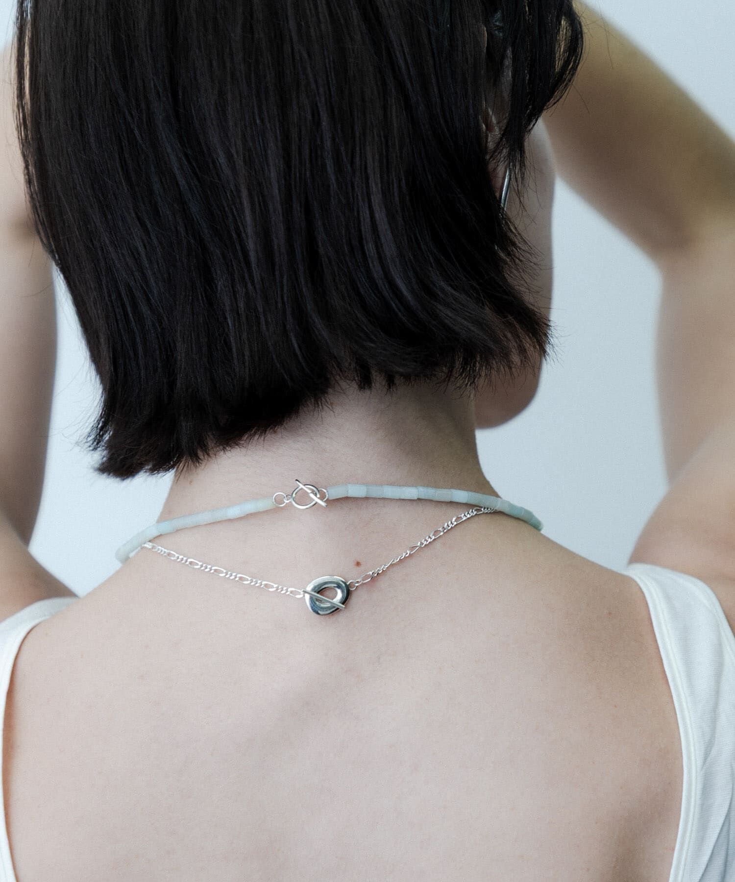 SMELLY「SMELLY so&rsquo;　amazonite mantel necklace」|ネックレス|