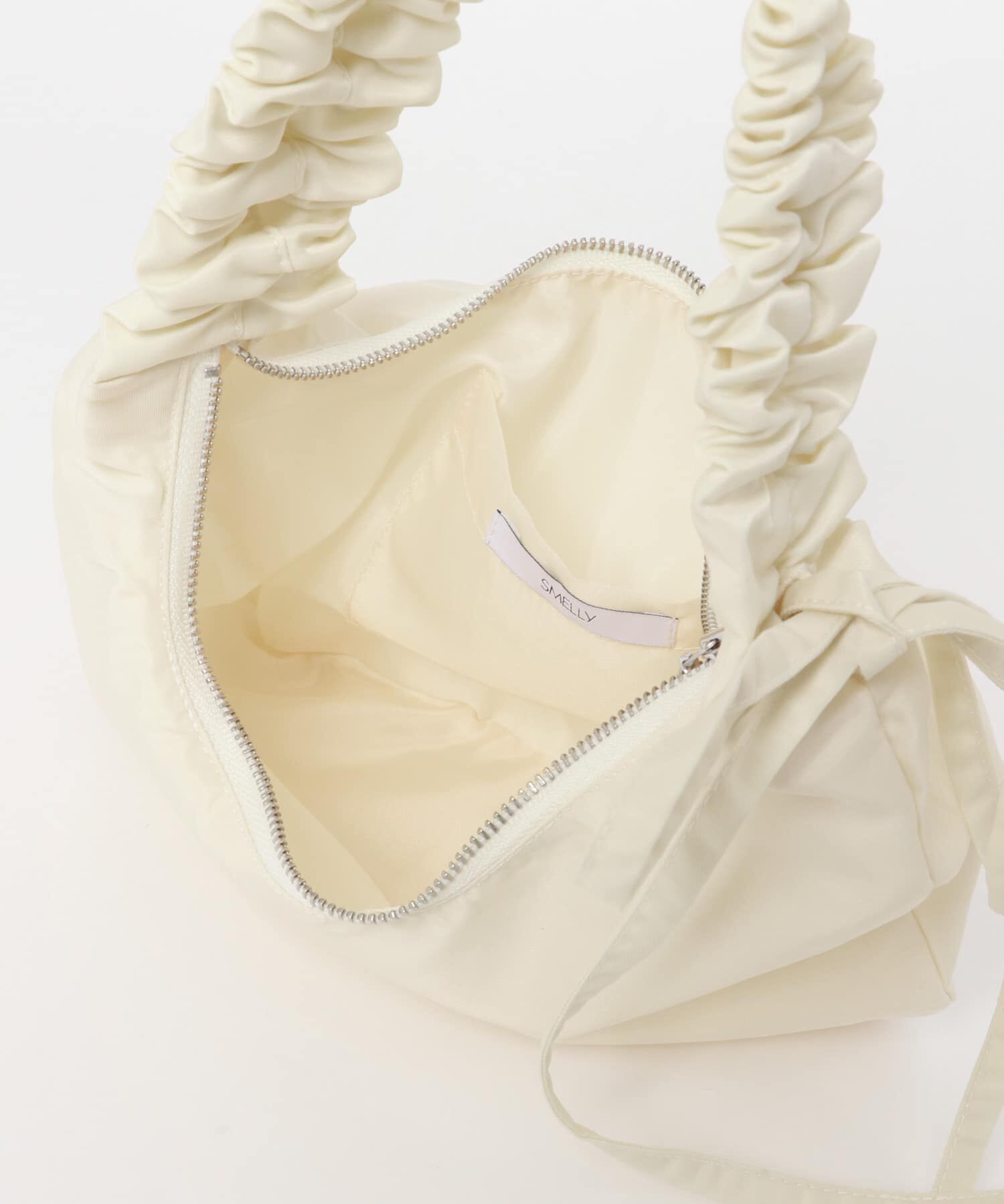 SMELLY「ギャザーワンハンドルバッグ」|ハンドバッグ|