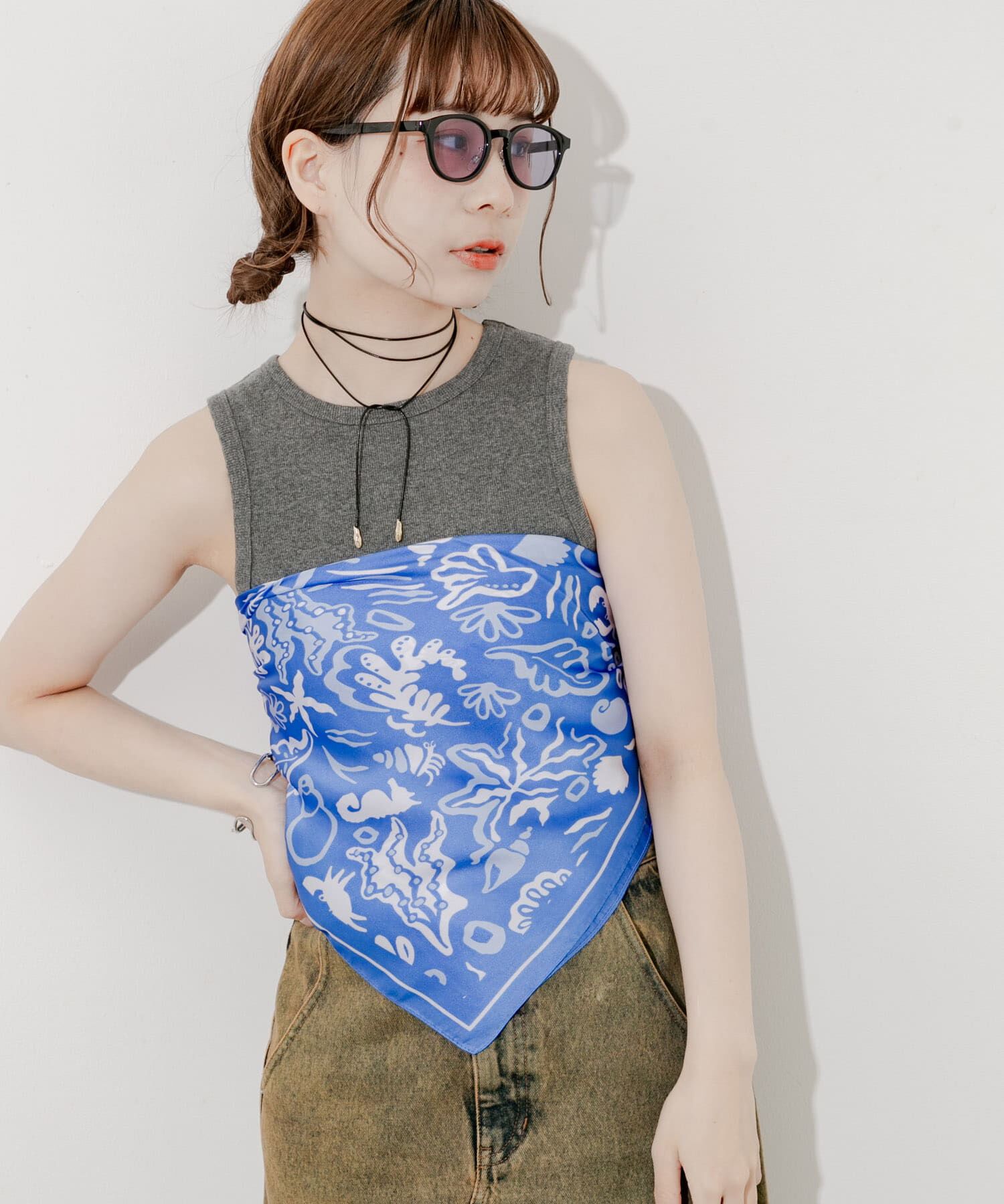 SMELLY「アソートパターンスカーフ」|バンダナ・スカーフ|