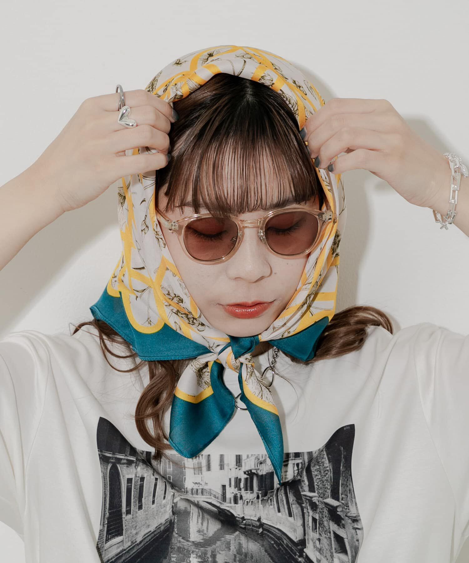 SMELLY「アソートパターンスカーフ」|バンダナ・スカーフ|