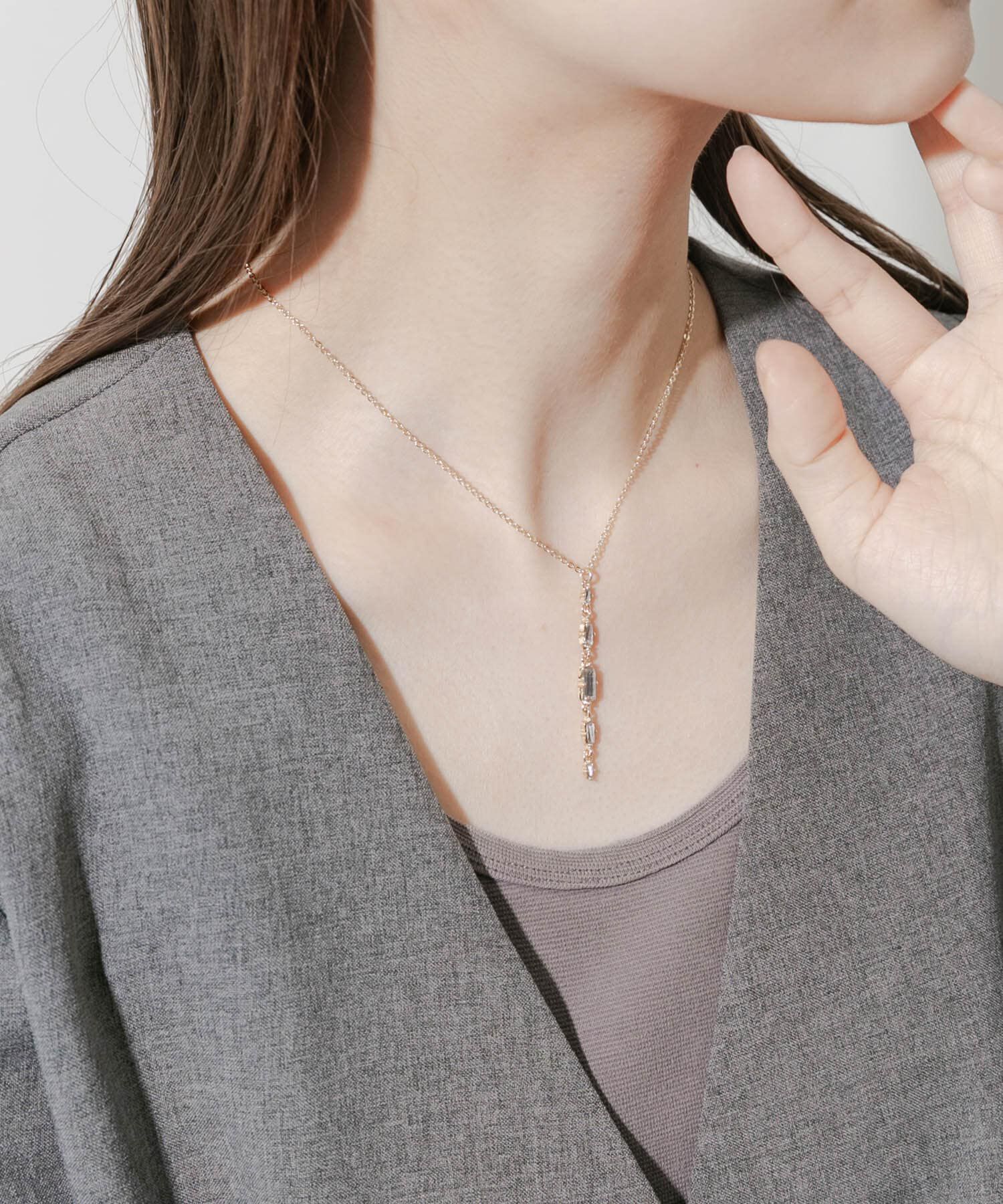 SMELLY「ビジュースウィングネックレス」|ネックレス|