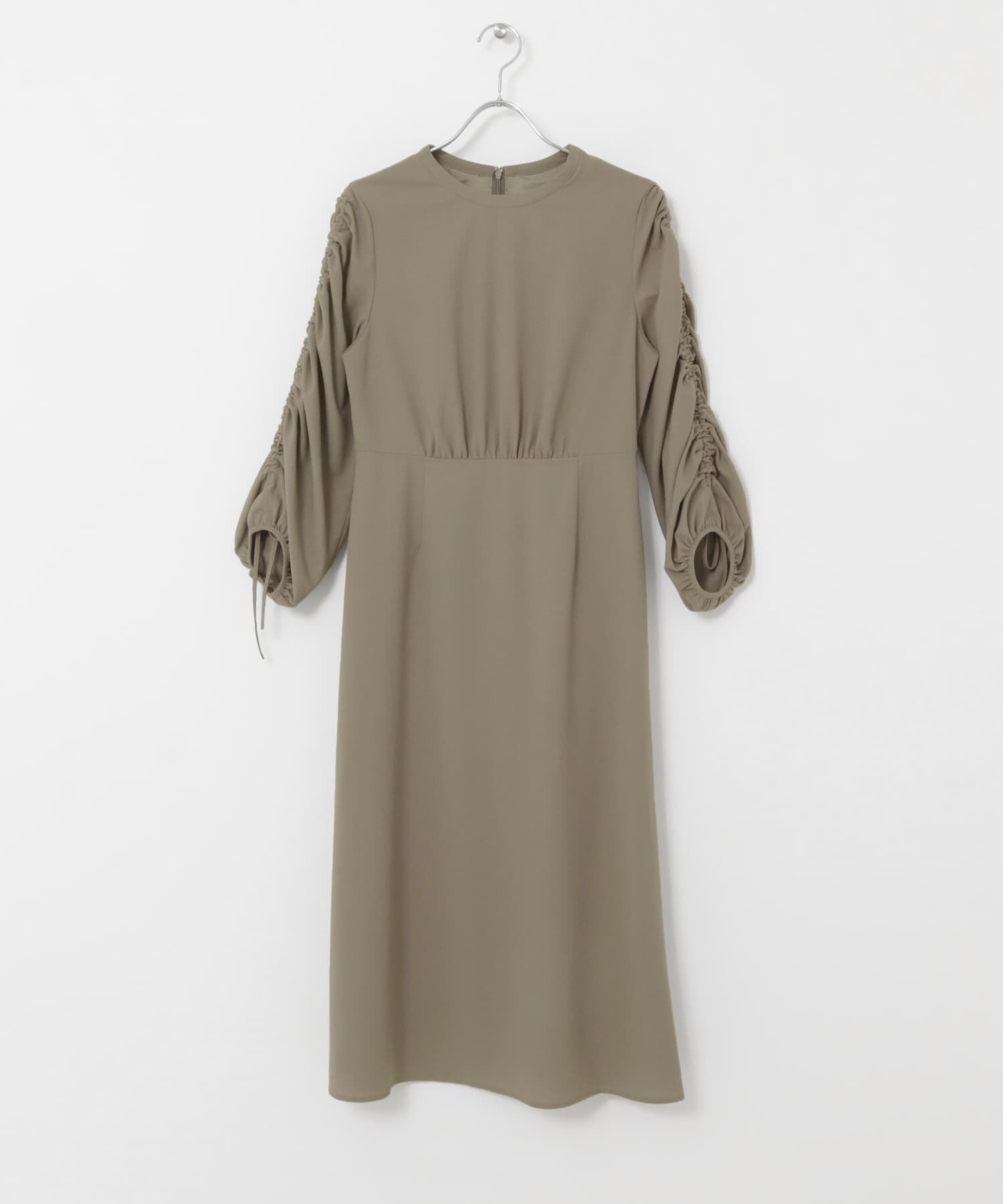 URBAN RESEARCH「LA MAISON　ギャザースリーブワンピース」|ワンピース|