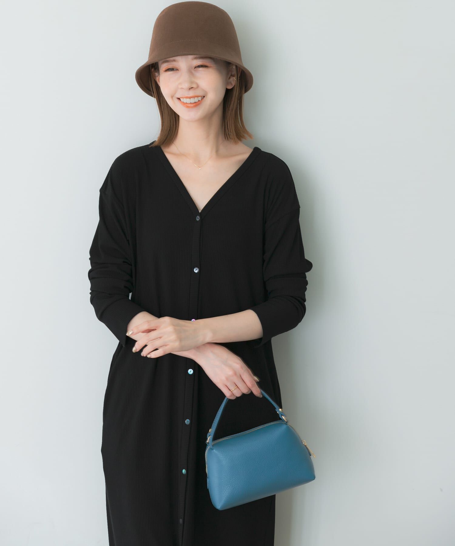 URBAN RESEARCH ROSSO「2wayネックリブカットソーワンピース」|ワンピース|