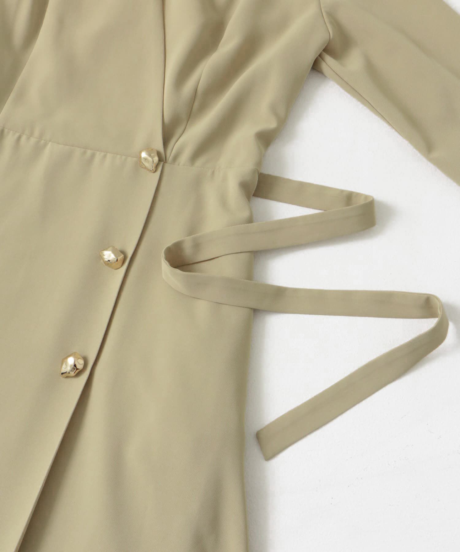 URBAN RESEARCH ROSSO「カシュクールデザインボタンワンピース」|ワンピース|