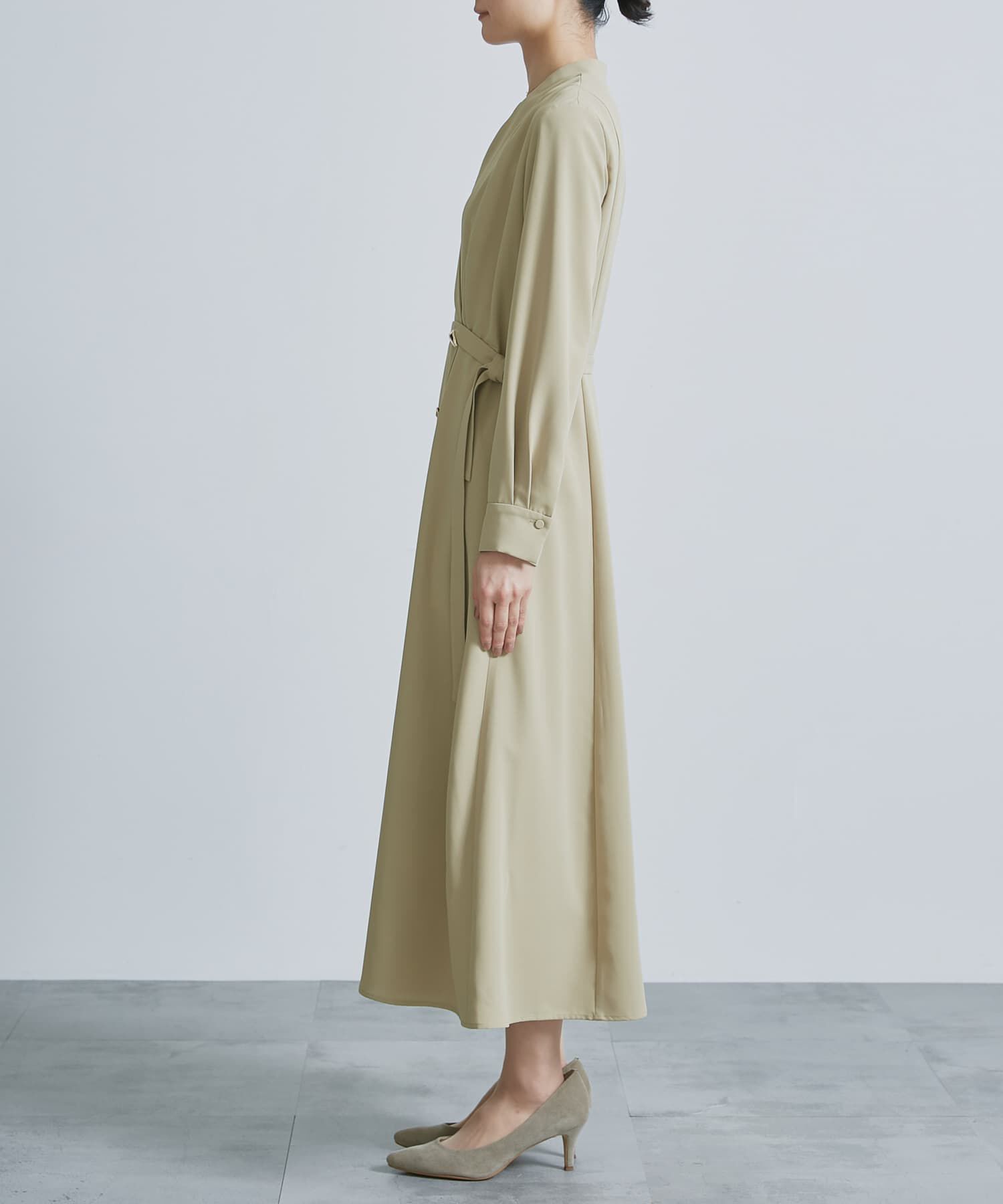 URBAN RESEARCH ROSSO「カシュクールデザインボタンワンピース」|ワンピース|