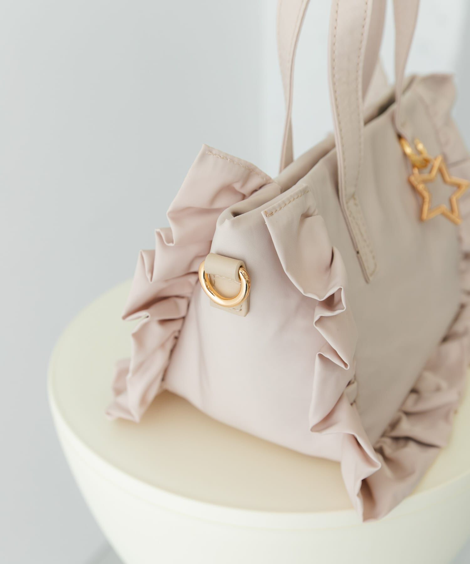 RODE SKO「スターチャームフリルミニトートバッグ」|ハンドバッグ|