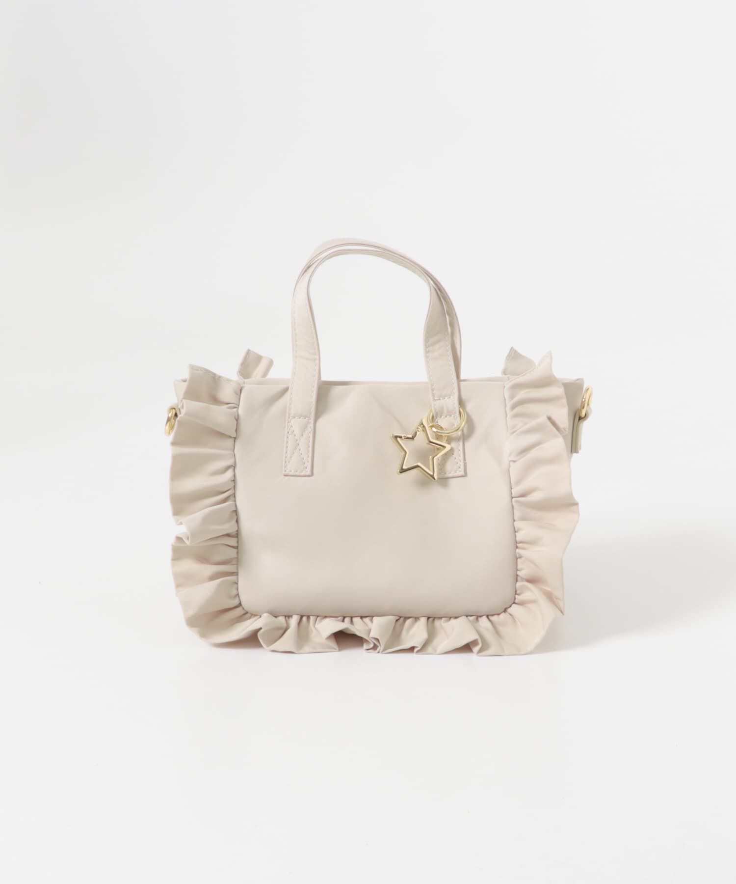 RODE SKO「スターチャームフリルミニトートバッグ」|ハンドバッグ|