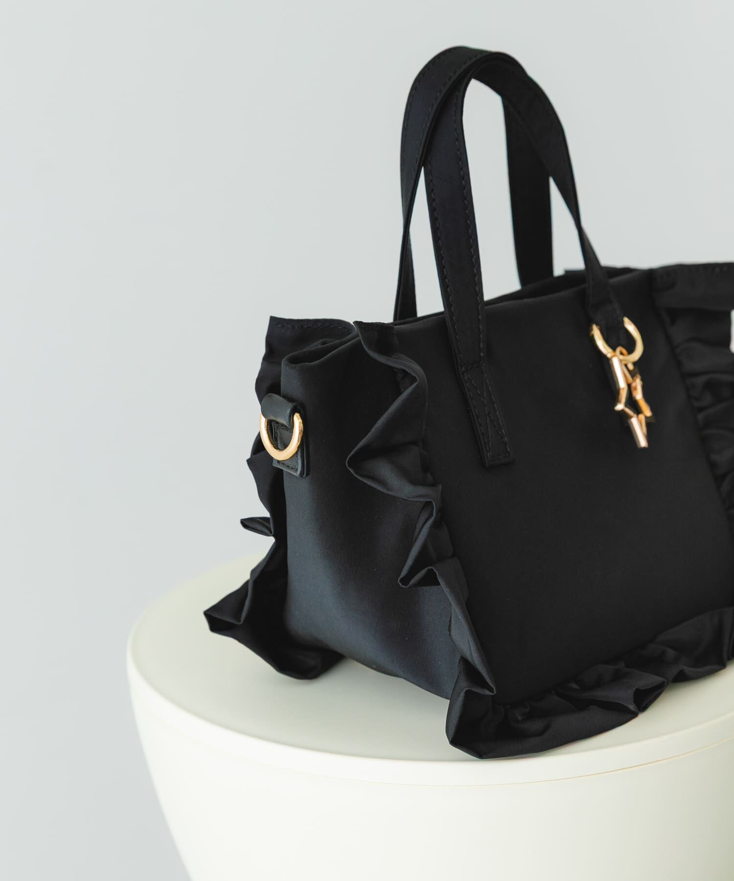 RODE SKO「スターチャームフリルミニトートバッグ」|ハンドバッグ|