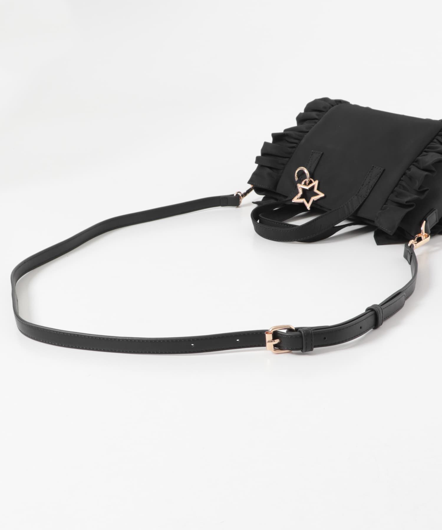 RODE SKO「スターチャームフリルミニトートバッグ」|ハンドバッグ|