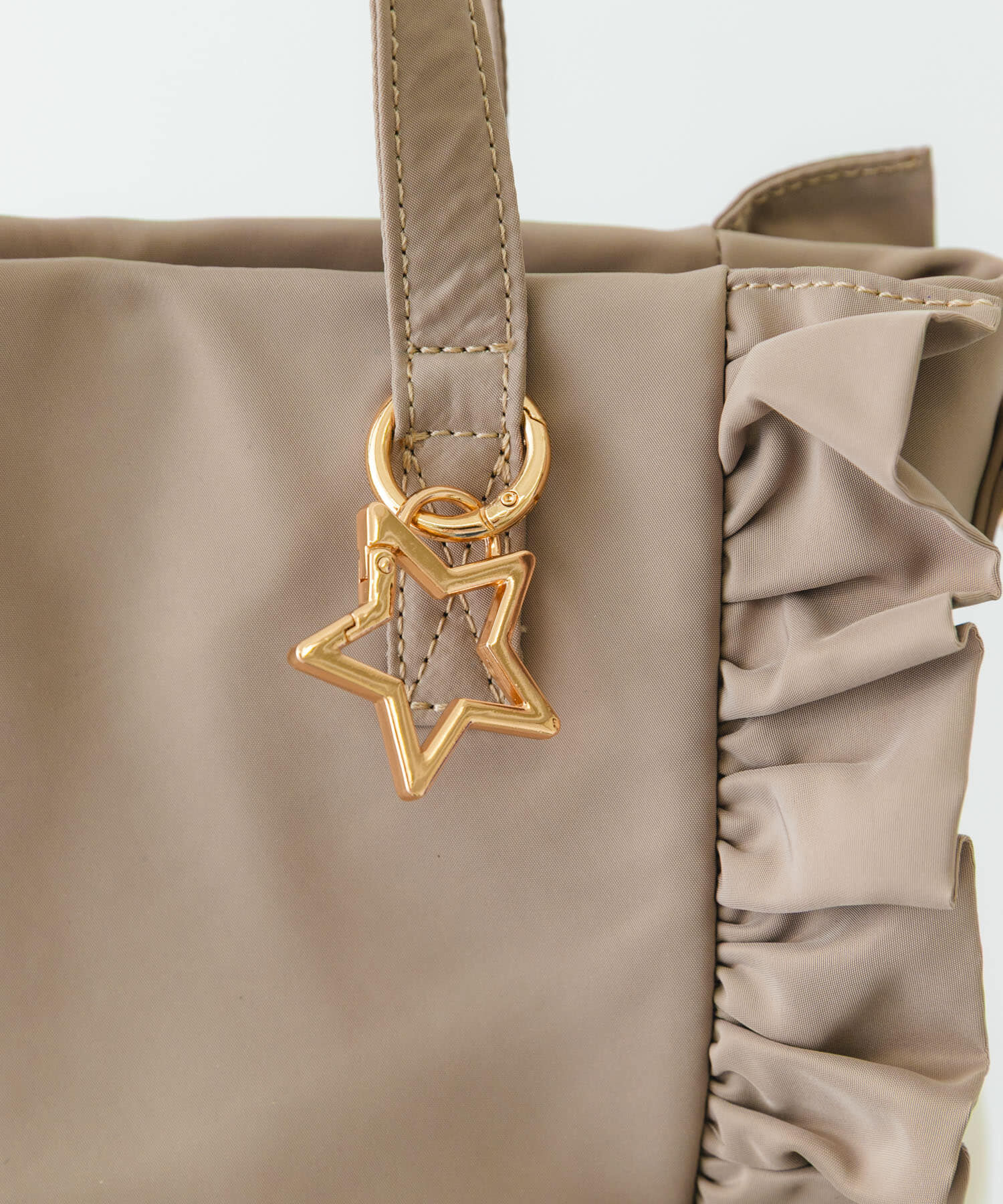 RODE SKO「スターチャームフリルミニトートバッグ」|ハンドバッグ|