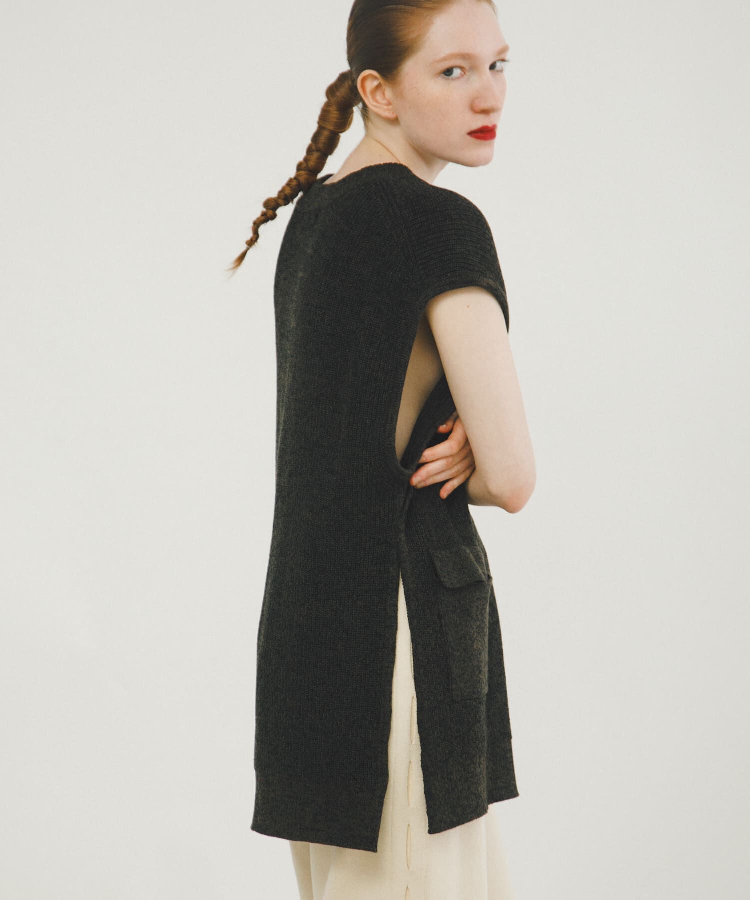 LAATO「pocketed knit vest」|ニット・セーター|