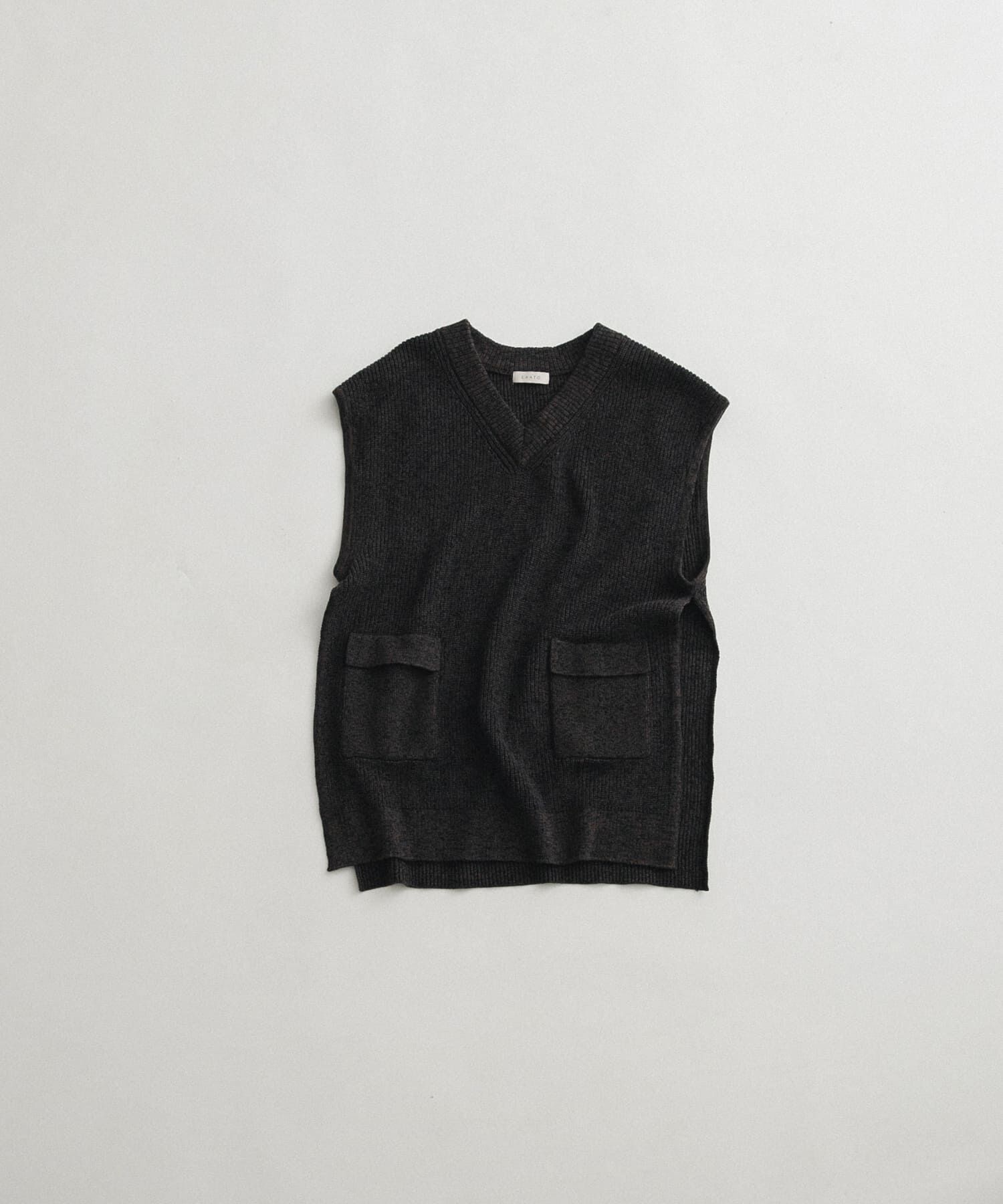 LAATO「pocketed knit vest」|ニット・セーター|
