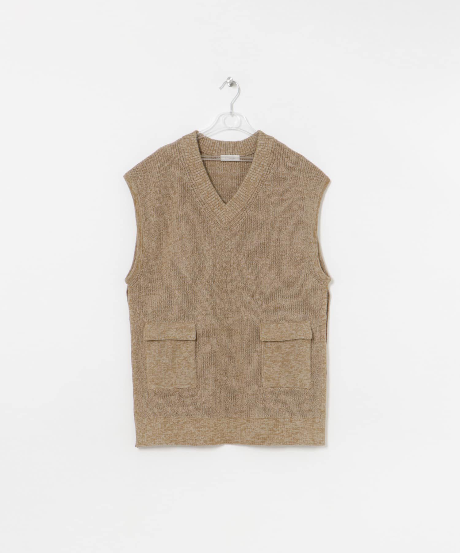 LAATO「pocketed knit vest」|ニット・セーター|
