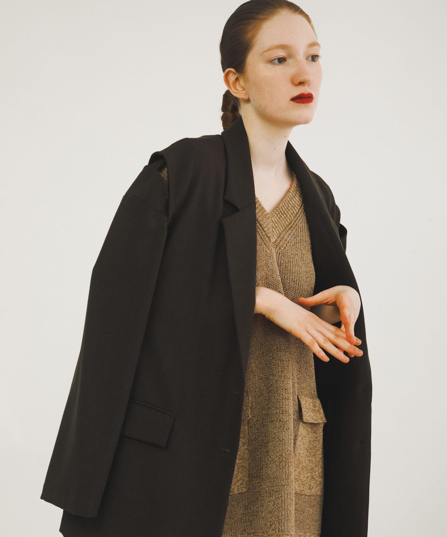 LAATO「pocketed knit vest」|ニット・セーター|