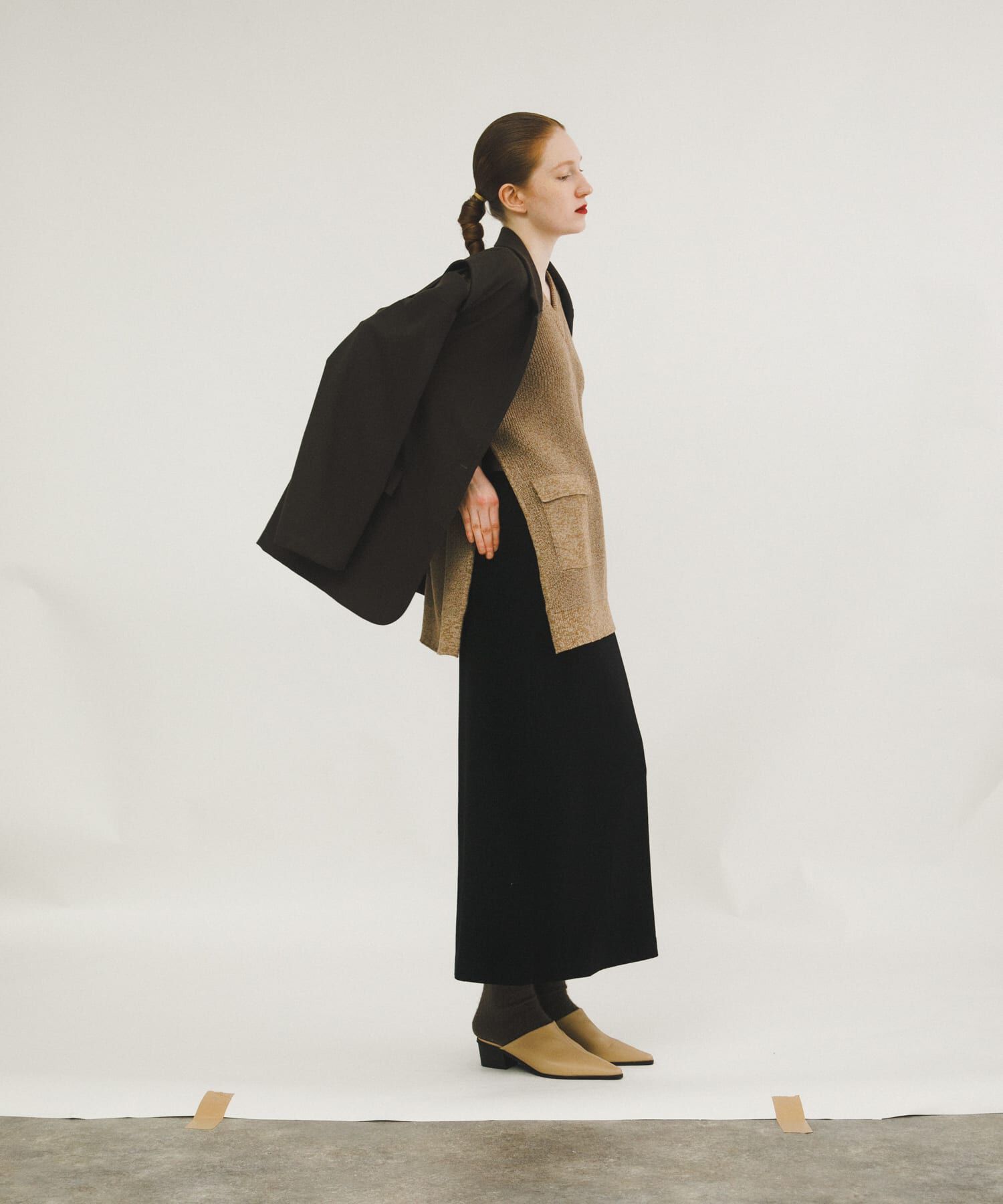 LAATO「pocketed knit vest」|ニット・セーター|