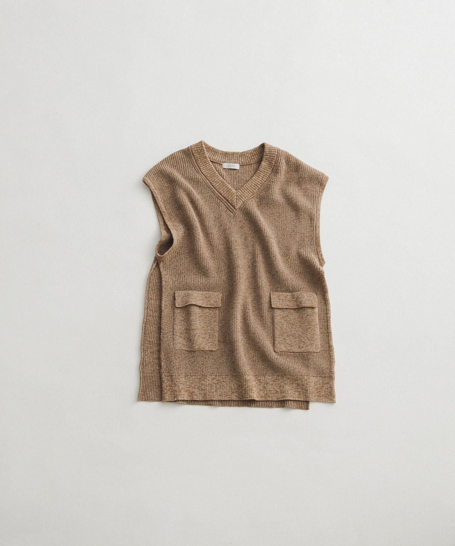 LAATO「pocketed knit vest」|ニット・セーター|
