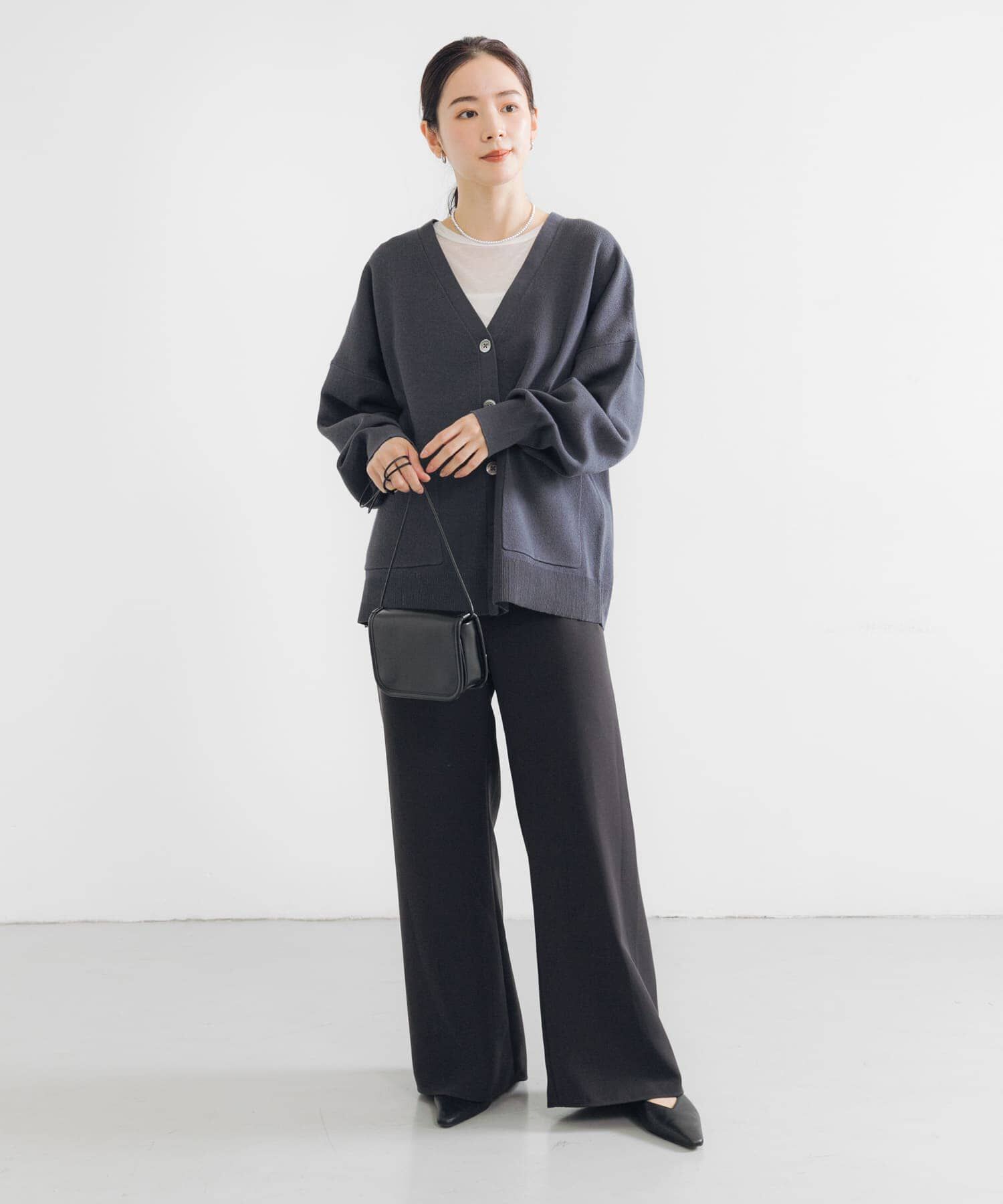 URBAN RESEARCH「Vネックルーズカーディガン」|カーディガン|