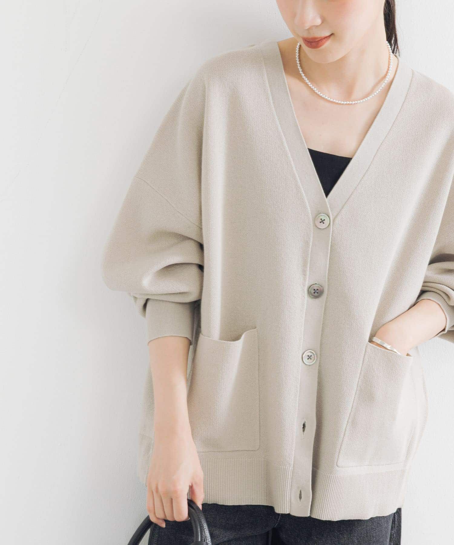 URBAN RESEARCH「Vネックルーズカーディガン」|カーディガン|
