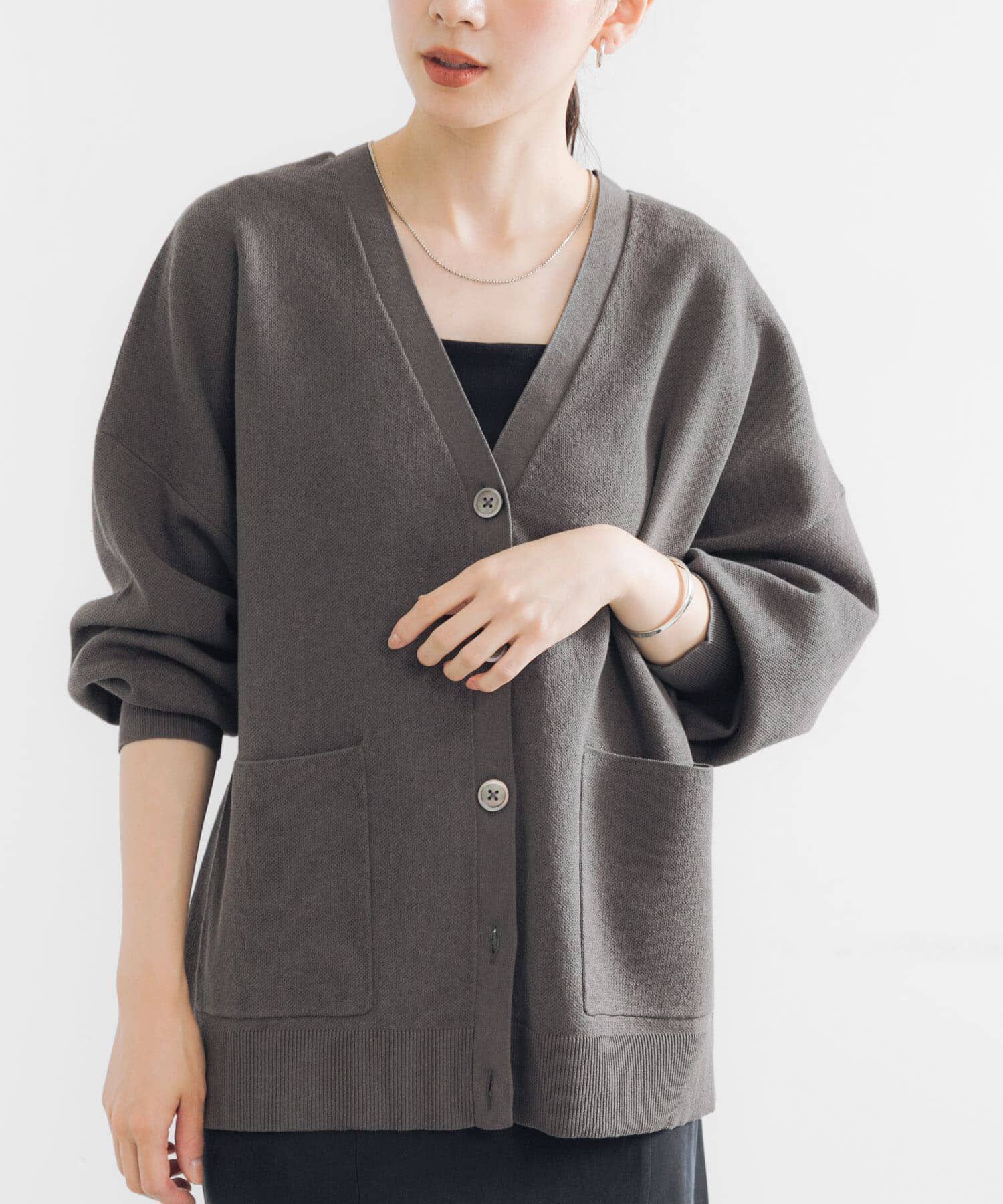 URBAN RESEARCH「Vネックルーズカーディガン」|カーディガン|
