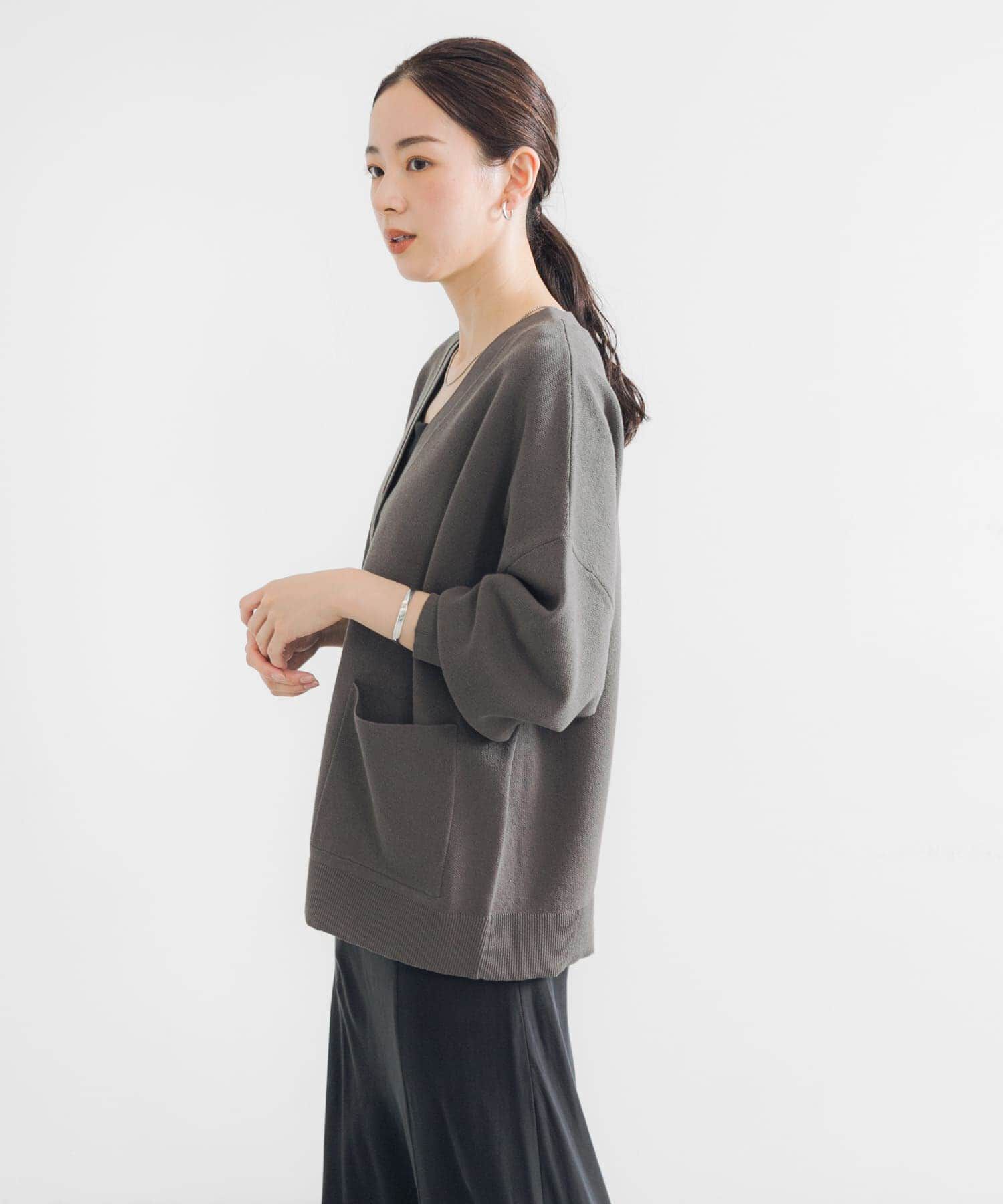 URBAN RESEARCH「Vネックルーズカーディガン」|カーディガン|