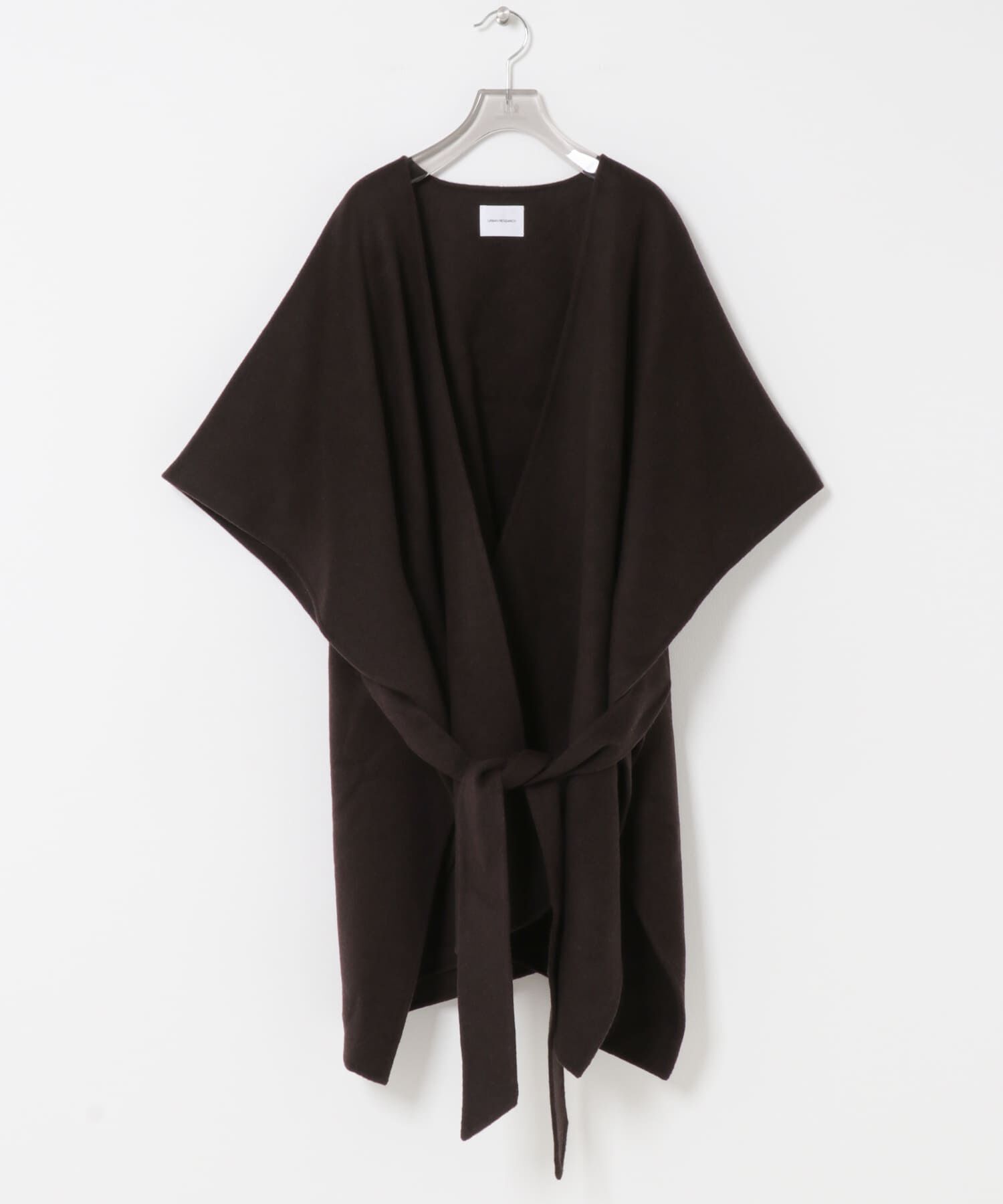 URBAN RESEARCH「ウールカシミヤリバーポンチョ」|ポンチョ・ケープ|