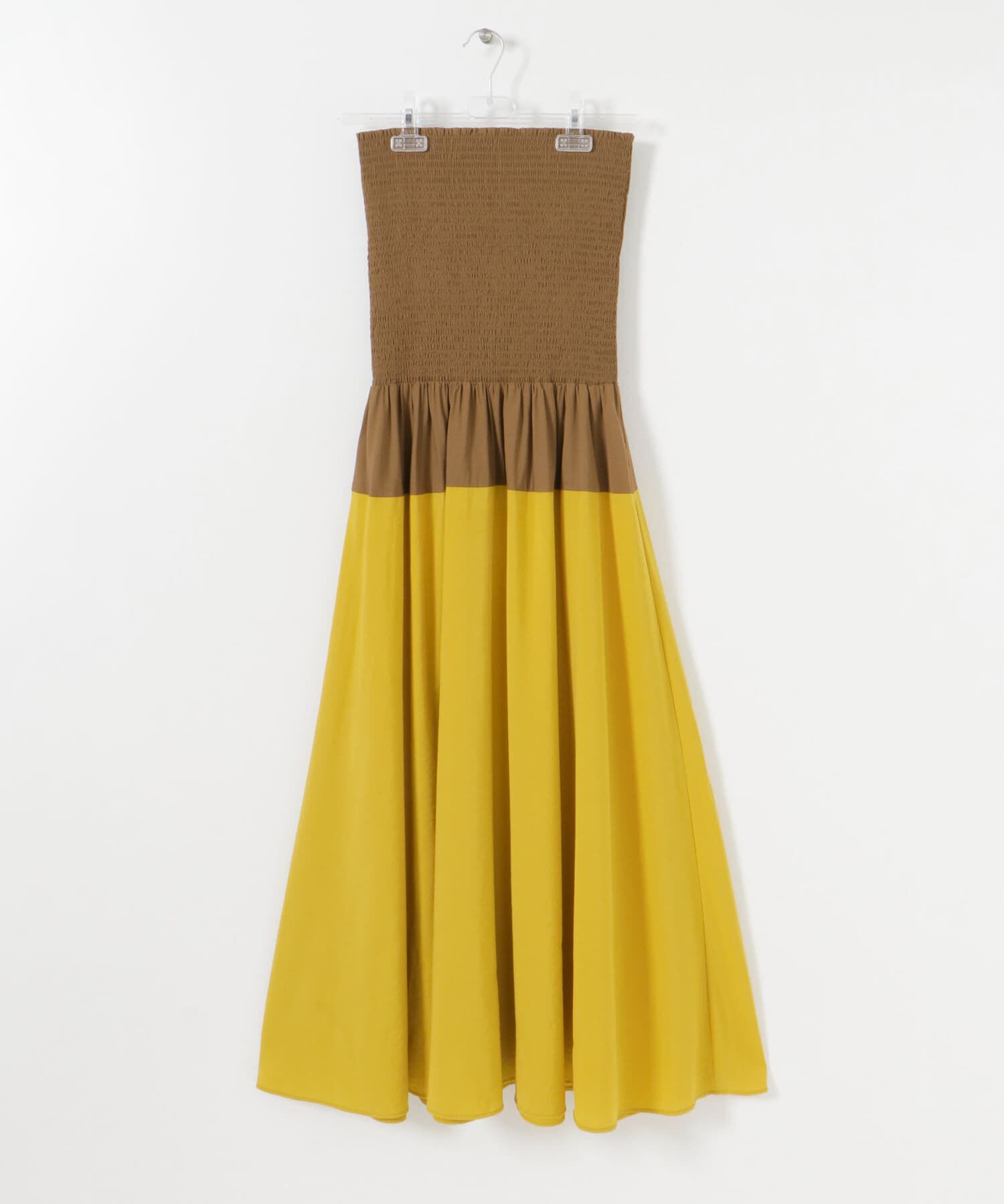 LAATO「SHIRRING FLARE SKIRT」|スカート|