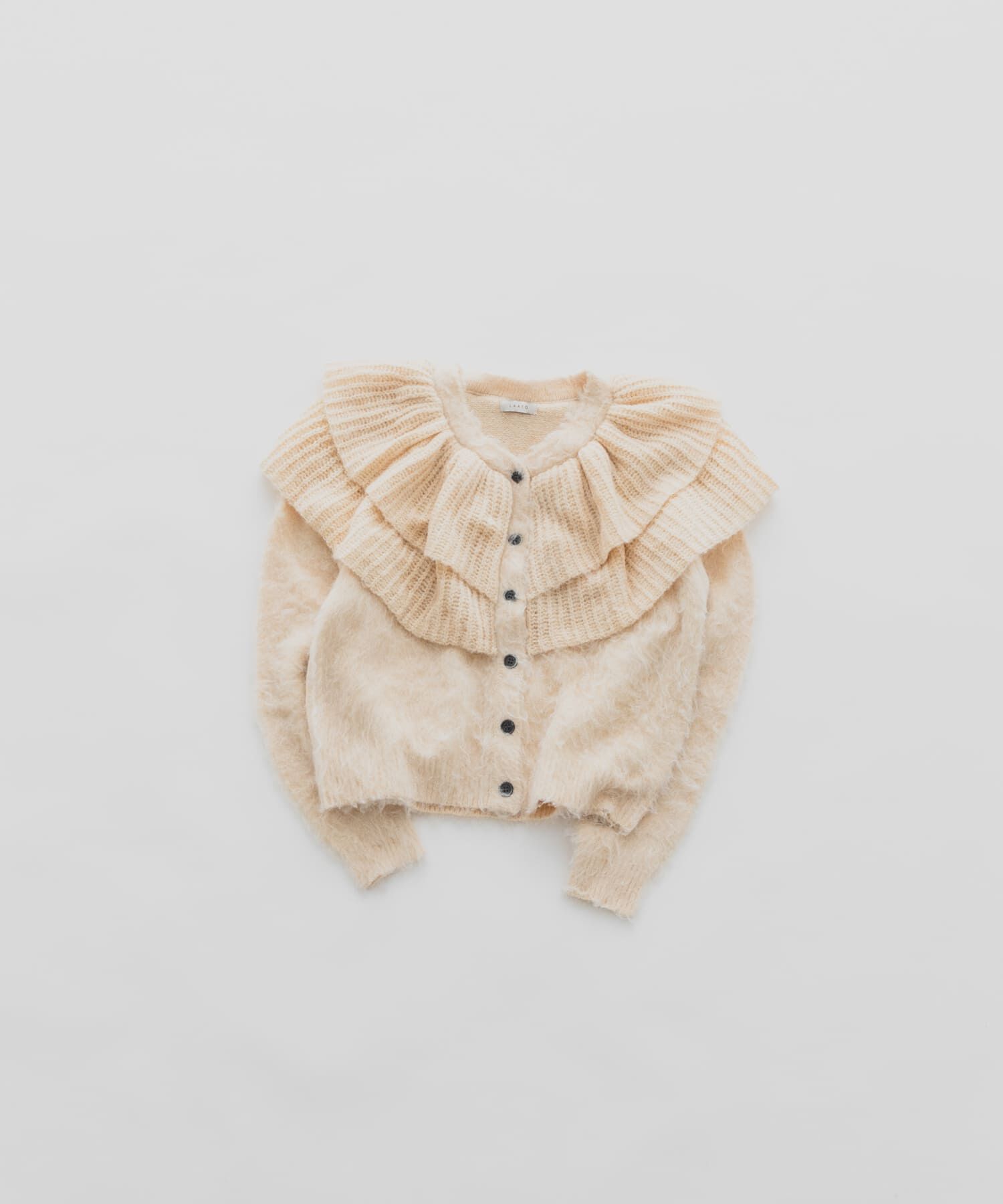 LAATO「frill frill knit cardigan」|ニット・セーター|
