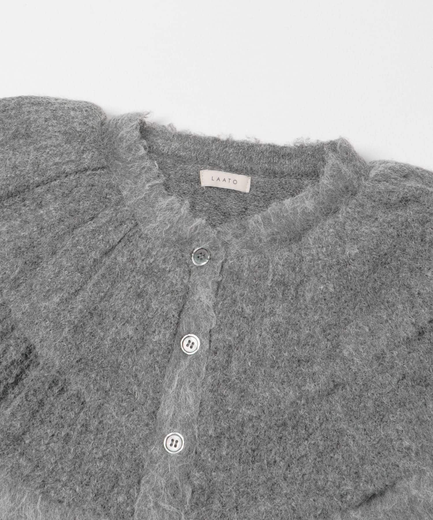 LAATO「frill frill knit cardigan」|ニット・セーター|