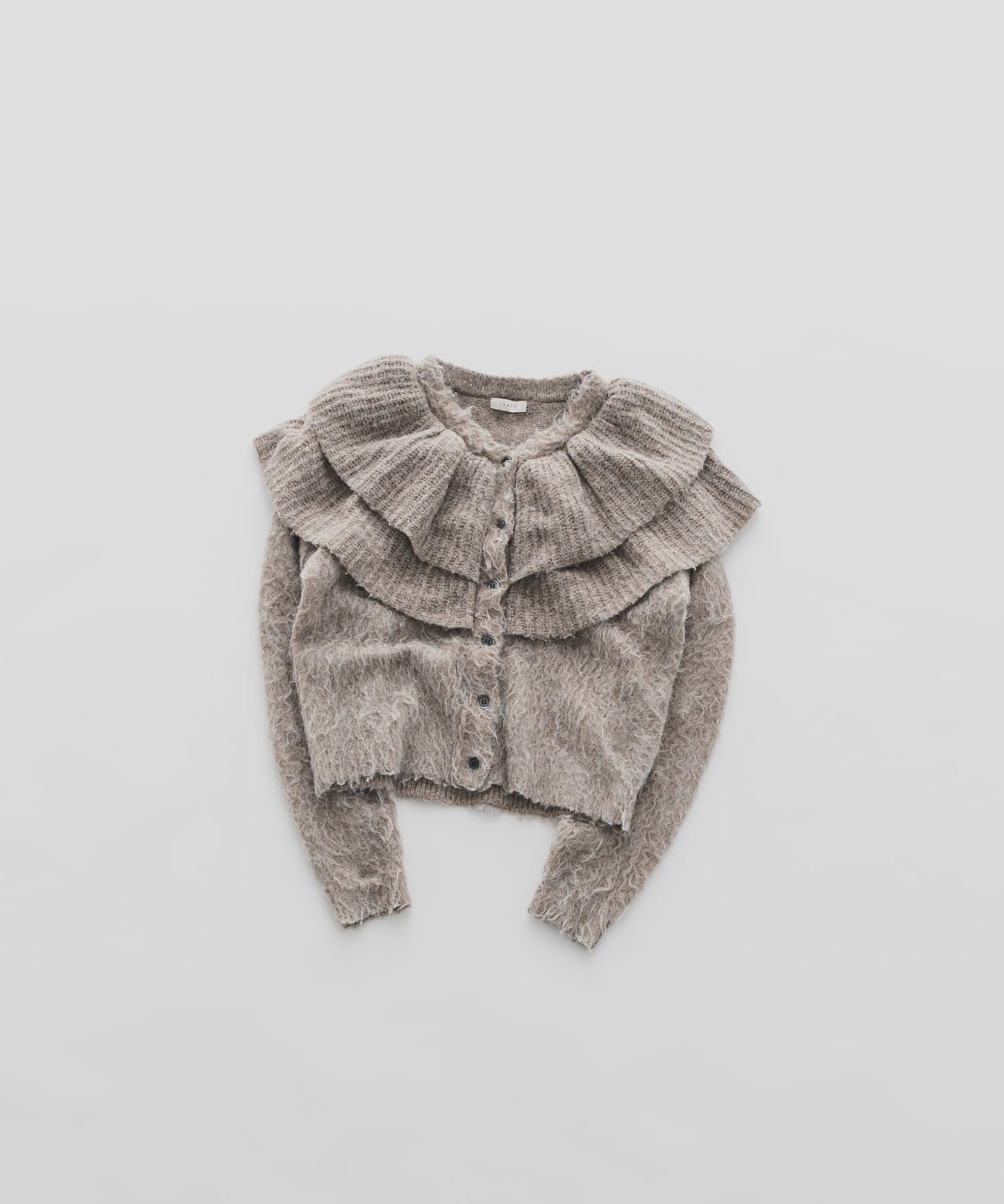 LAATO「frill frill knit cardigan」|ニット・セーター|